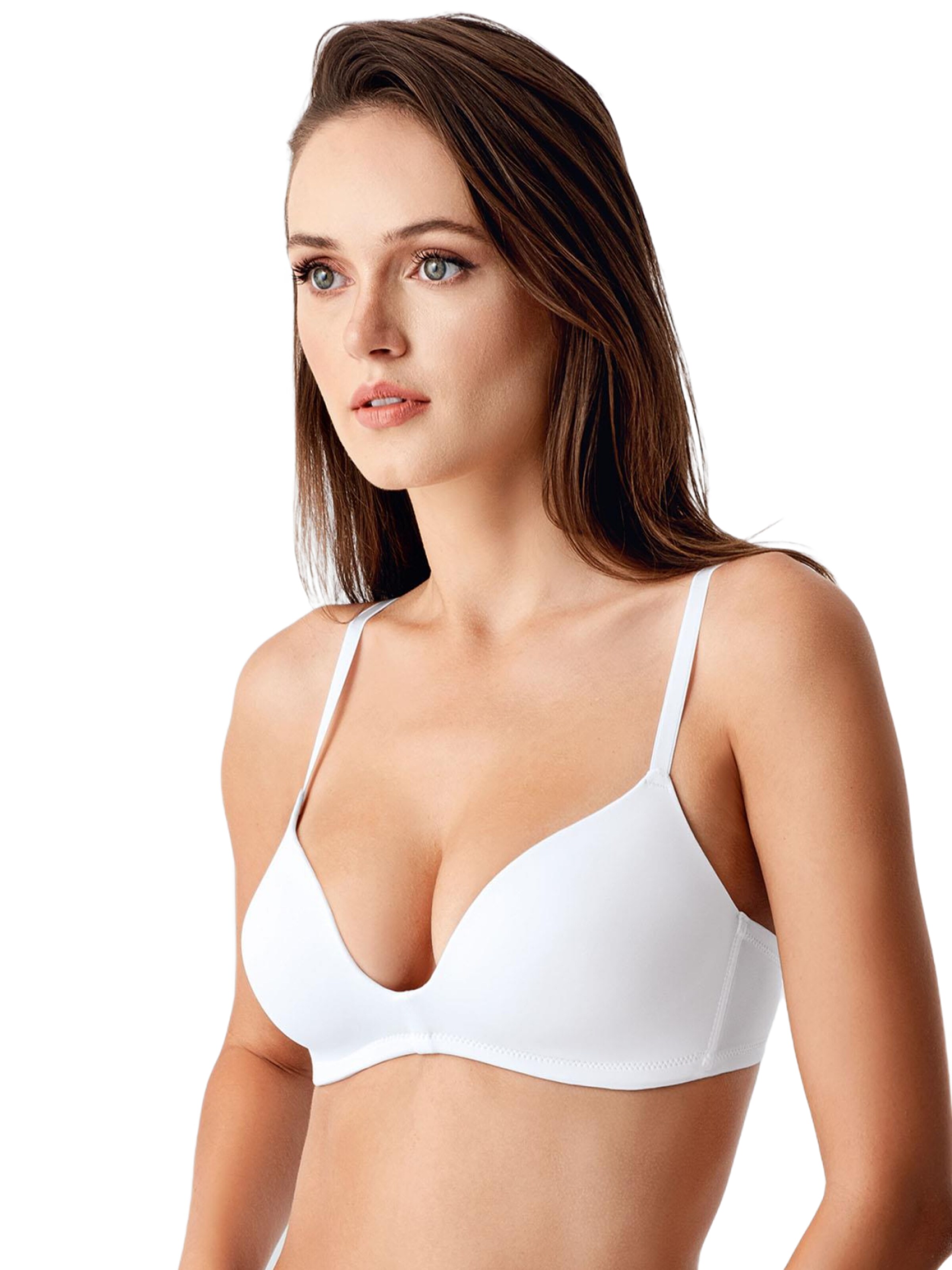 C&City T-Shirt BH in Weiß: Vorderseite