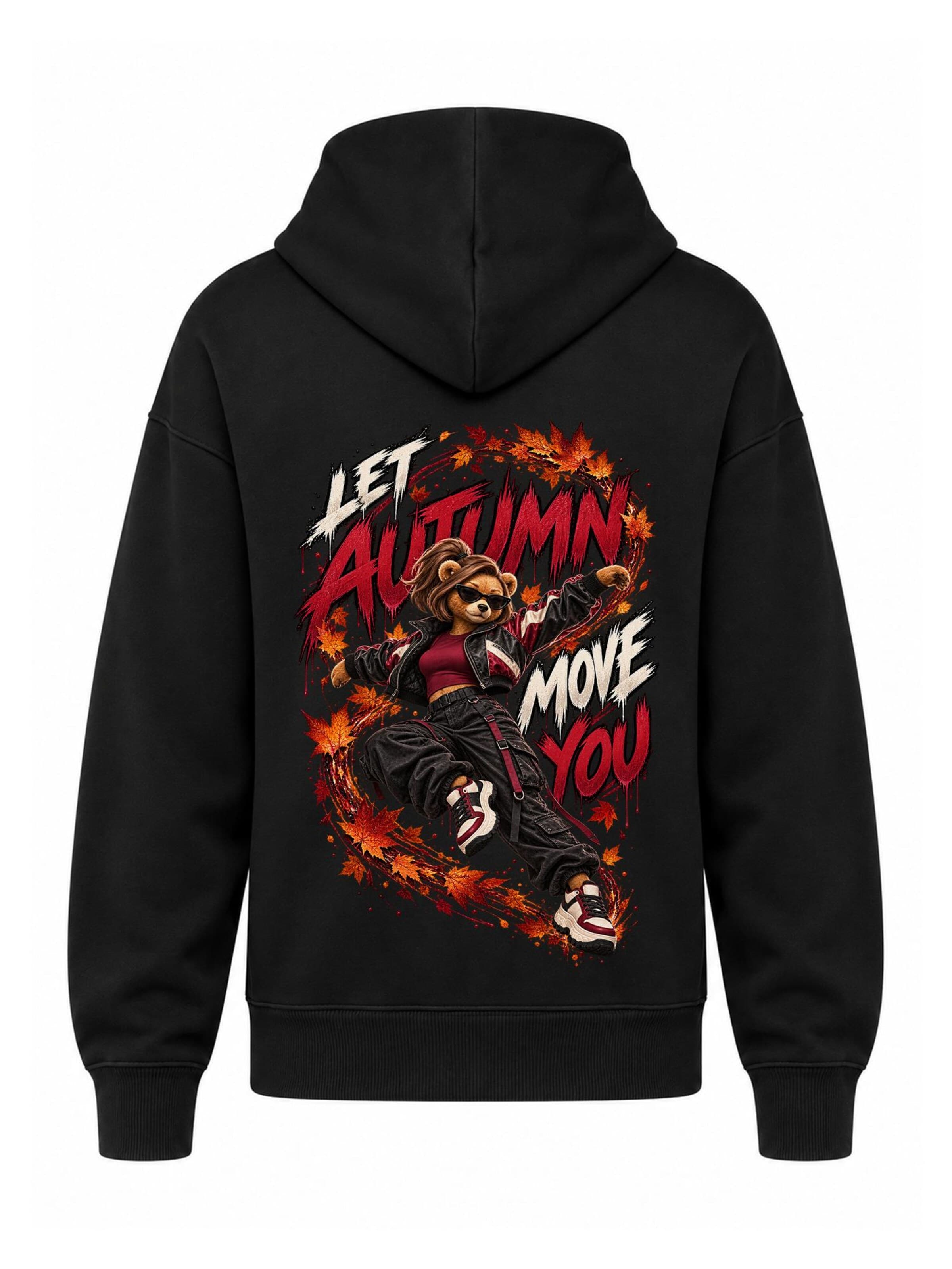 LUNØIR Studio Mikina 'BOSS Femme Autumn Together' (Černá) | ABOUT YOU