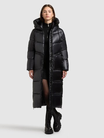 khujo Winter Coat 'Tonia' in Black