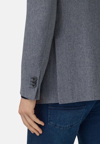 Boggi Milano Regular fit Business-colbert in Blauw