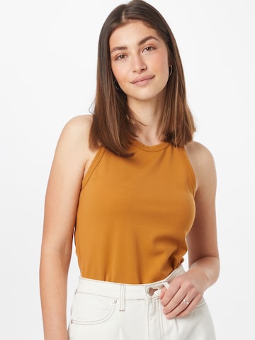 Gestuz Top 'Malba' in Brown: front