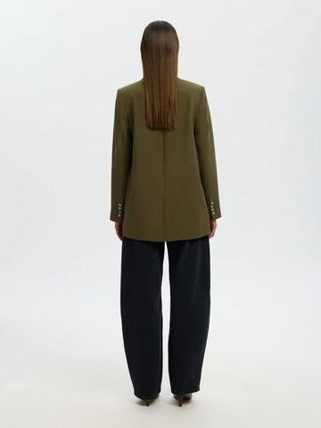 SELECTED - Blazer en marrón