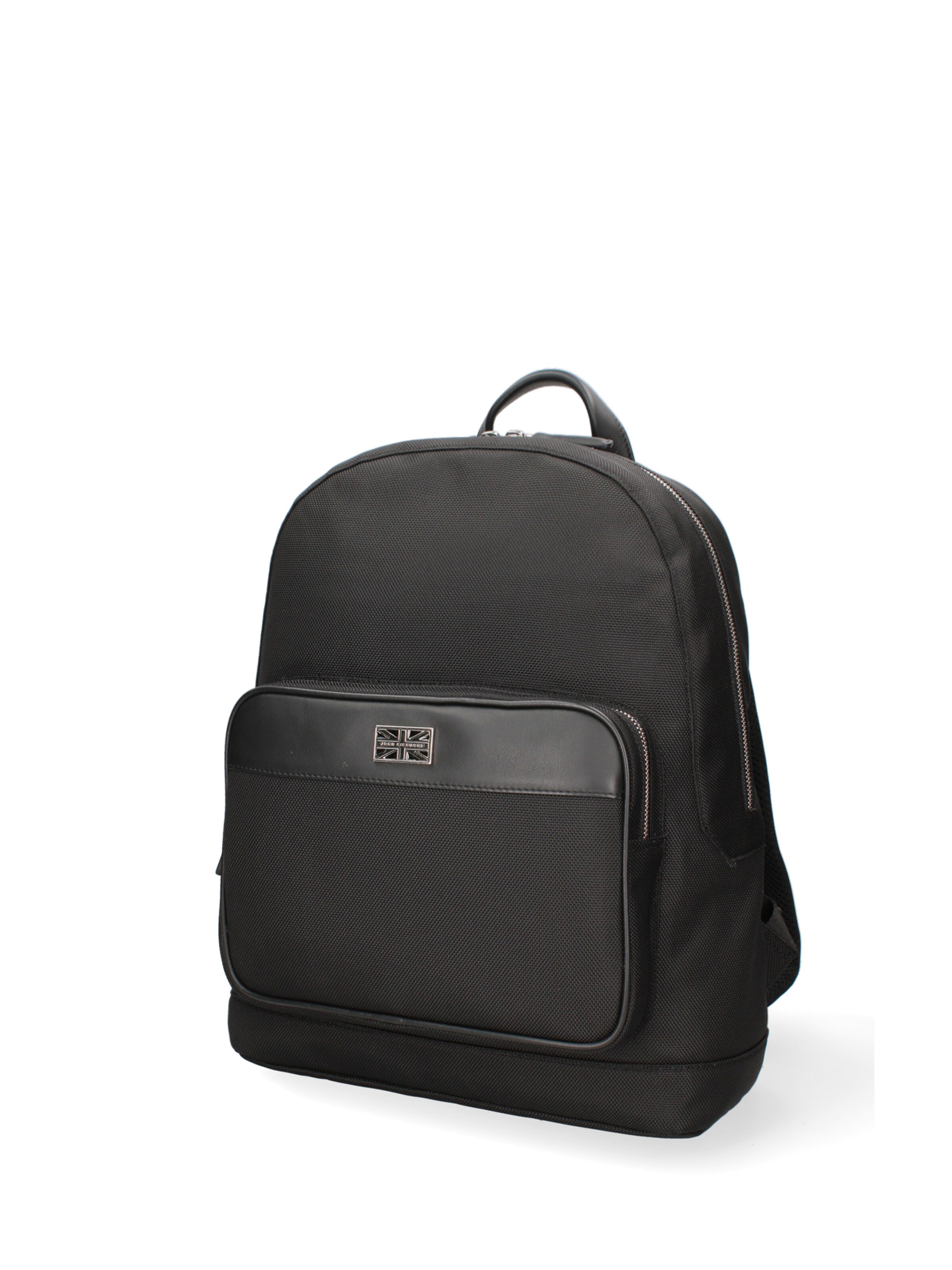 Zaino di John Richmond in nero: frontale
