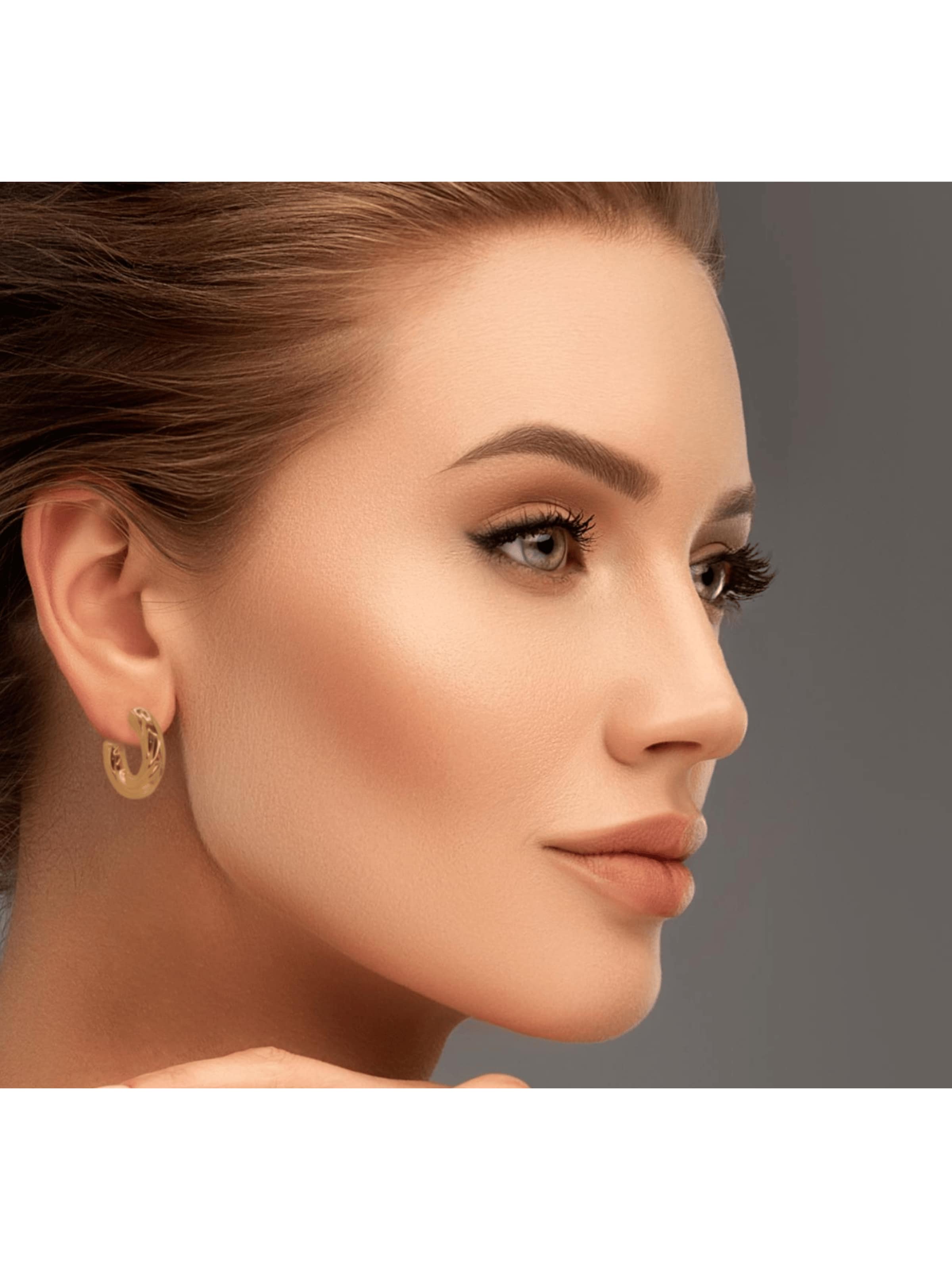 ARS-ARGENTI Ohrringe 'HOOP DREAMS'‌‌‌‌‌‌‌‌‌‌ in Gold