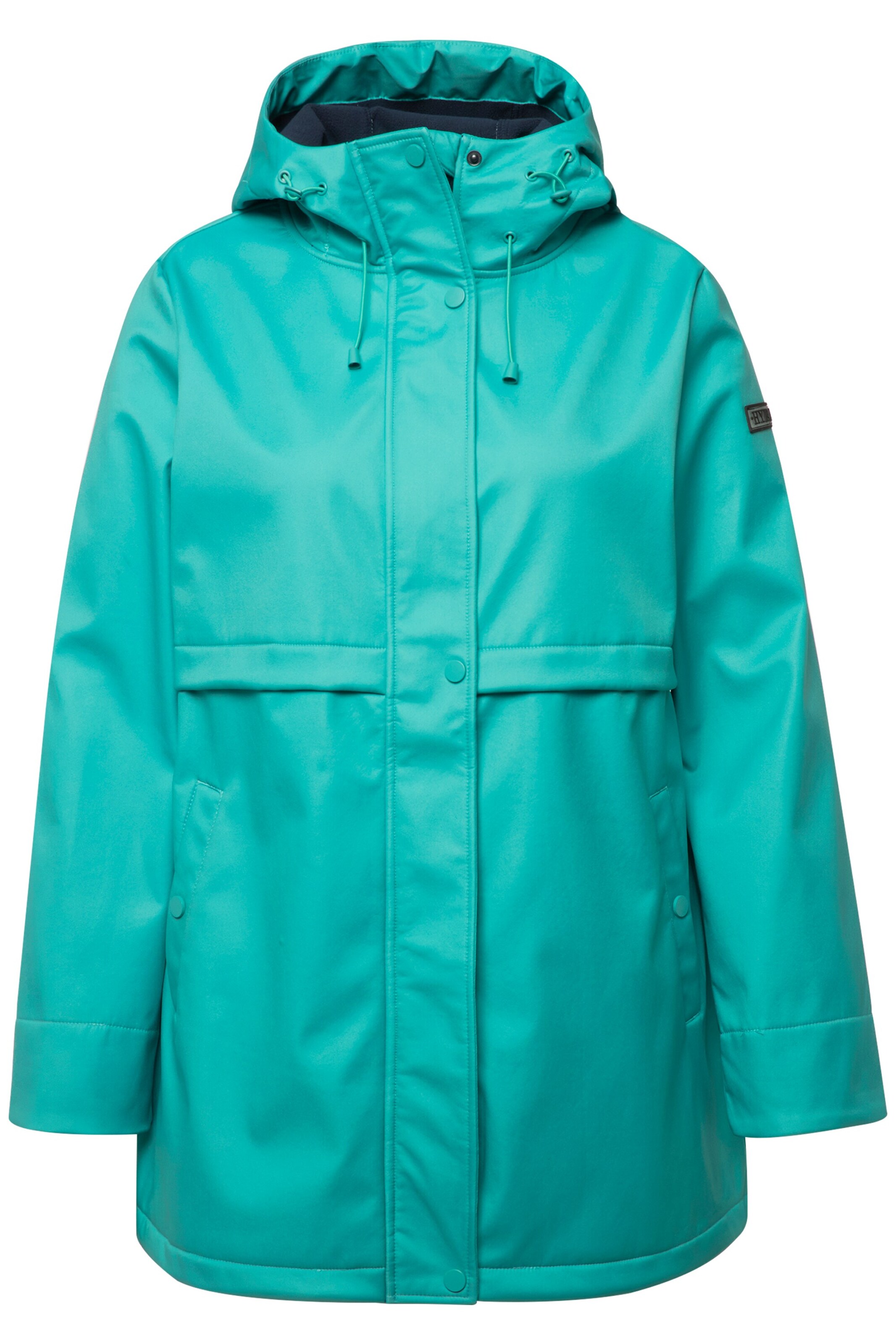 Ulla Popken Functionele jas in Groen: voorkant