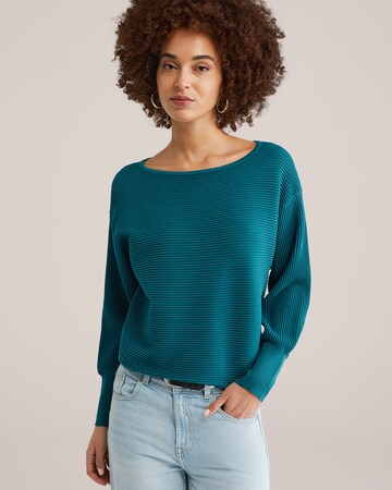 WE Fashion - Sudadera en verde: frente