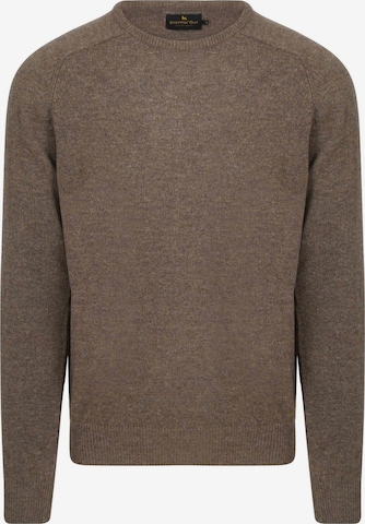 Steppin' out Shirt in Braun: Vorderseite