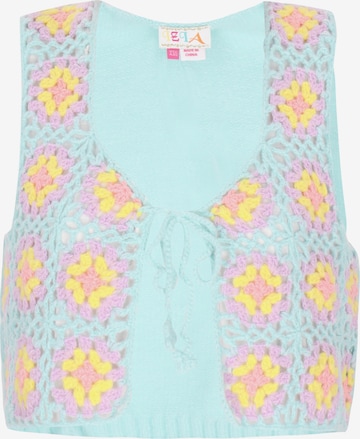 IZIA Kamizelka z dzianiny w kolorze zielony: przód