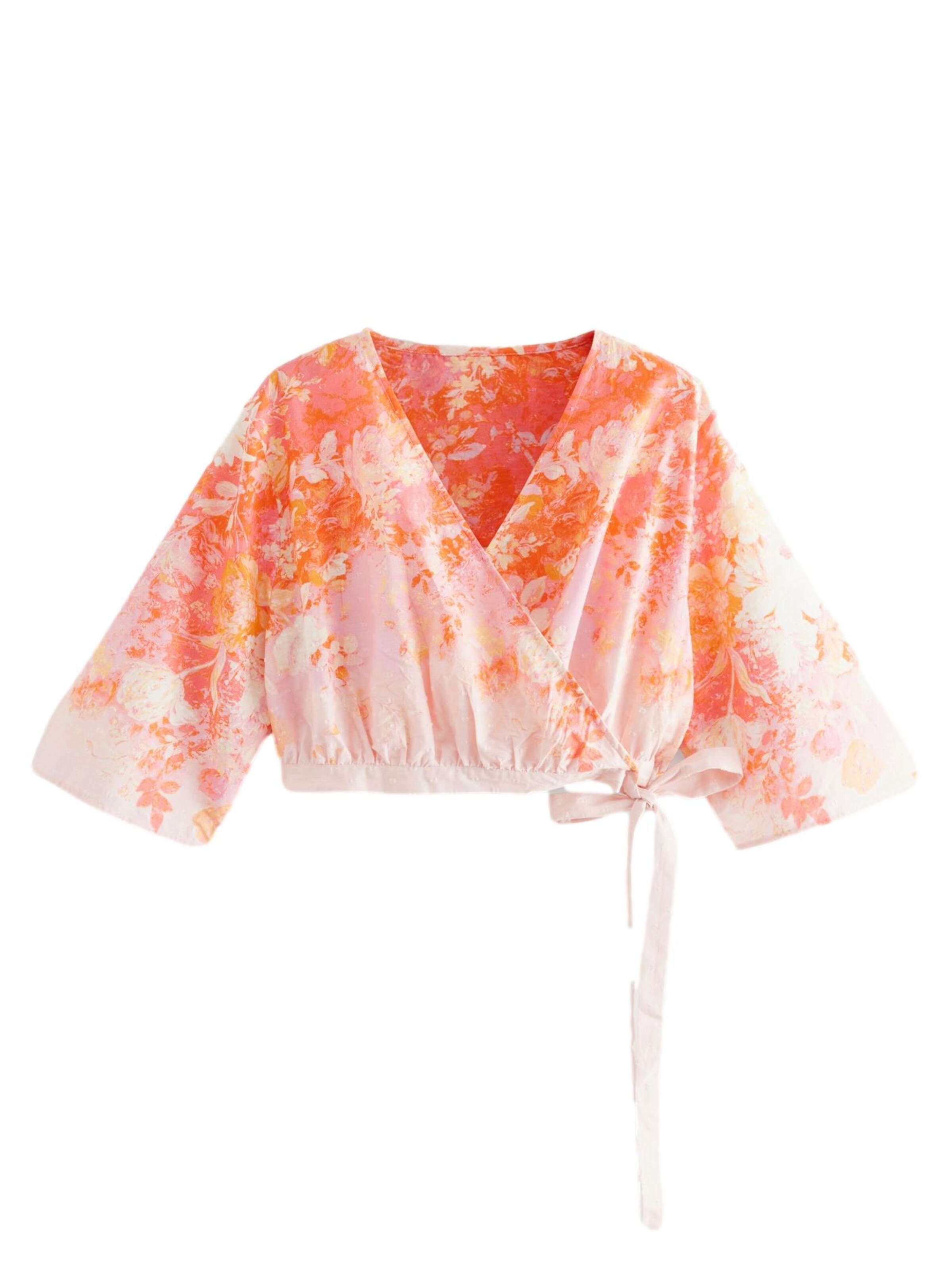 LAURA ASHLEY Blouse in Roze: voorkant