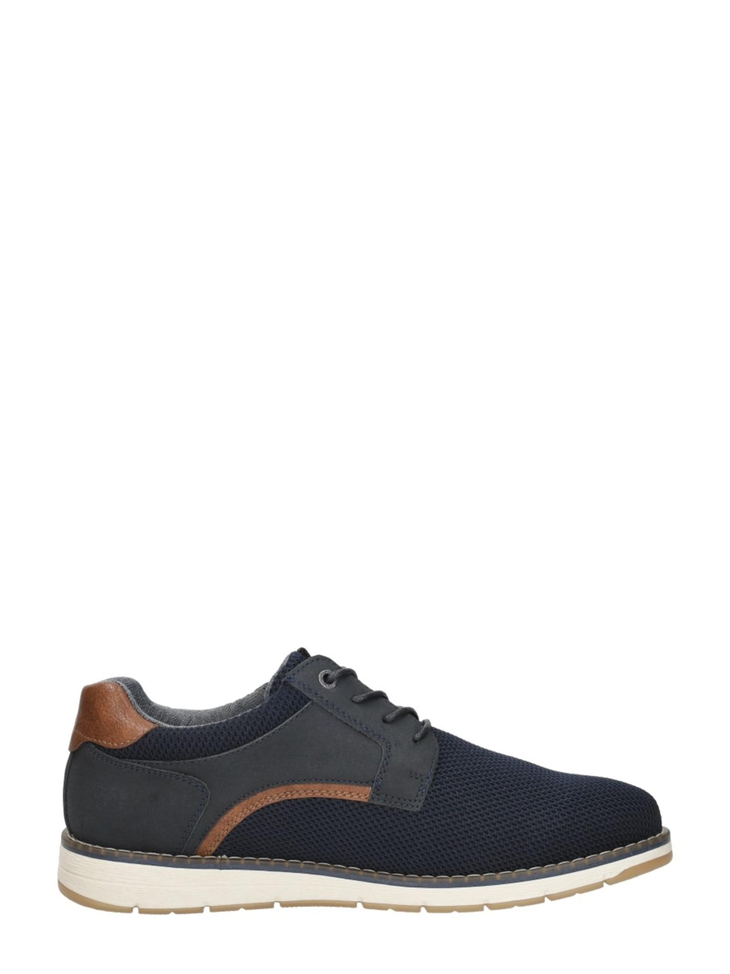 MUSTANG Veterschoen in Blauw