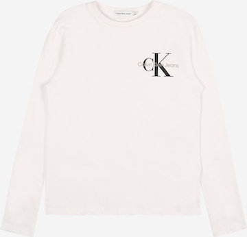 Calvin Klein Jeans Shirt in White: front