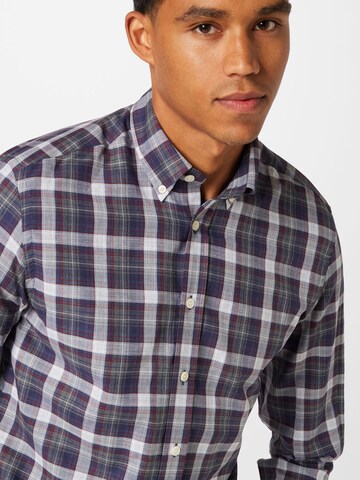 Hackett London Regular fit Button Up Shirt in Grey