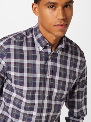 Hackett London - Regular Fit Camisa em cinzento