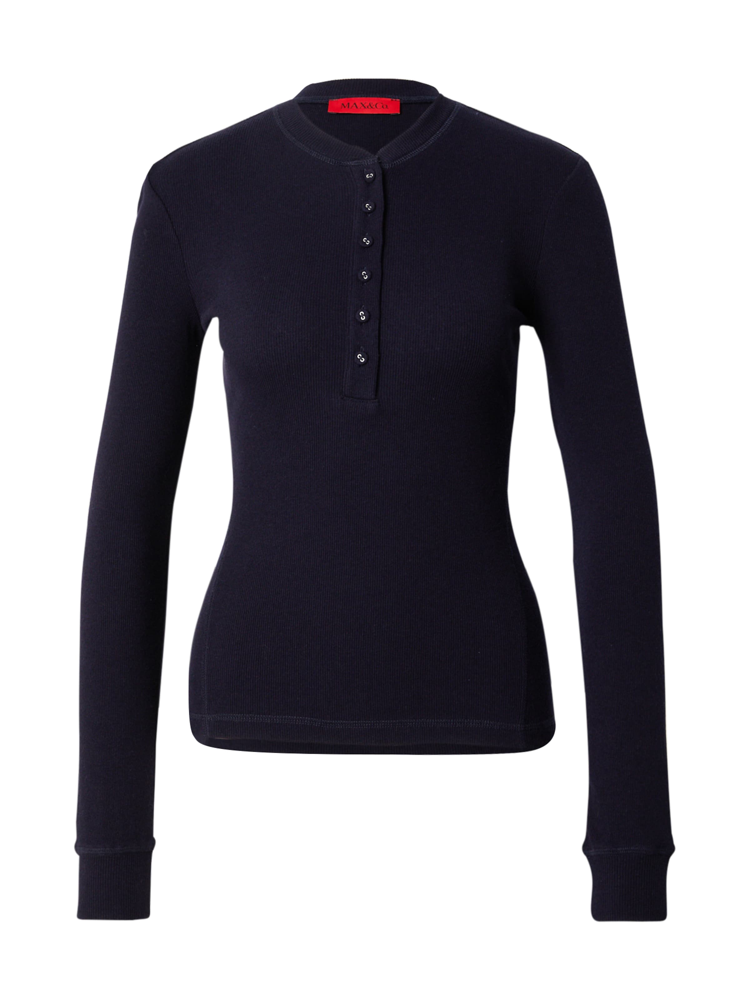 Tricou 'CACAO' de la MAX&Co. pe albastru: față