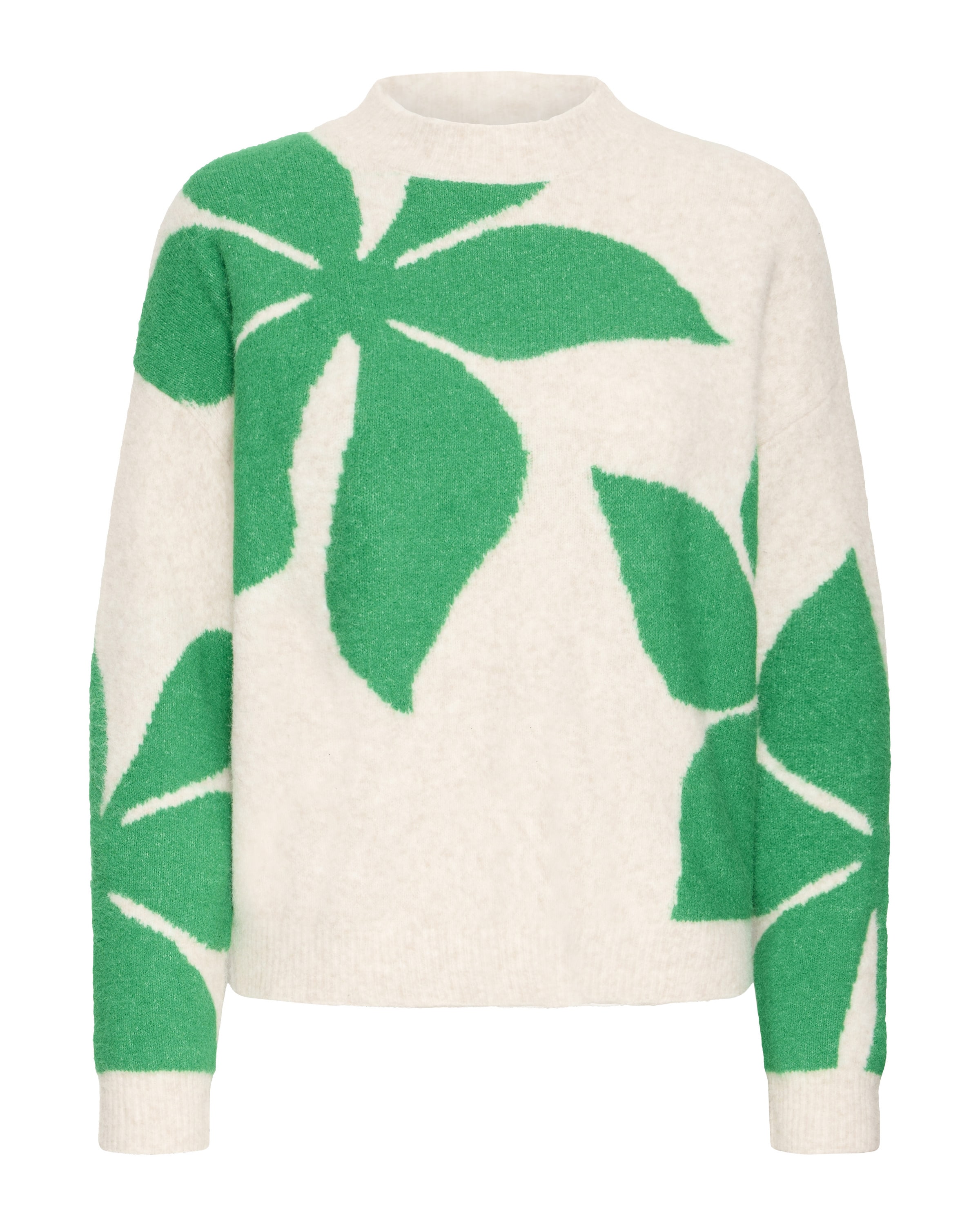 b.young Sweater 'BYOmea' in White: front