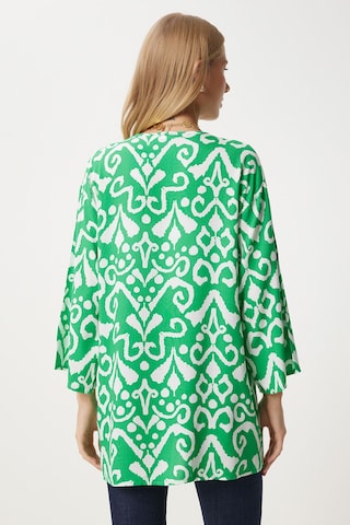 Kimono di Happiness İstanbul in verde