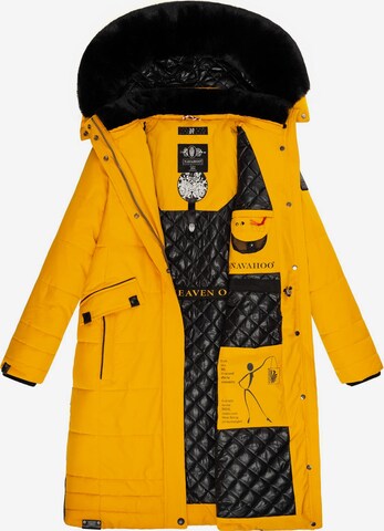 Cappotto invernale 'Fahmiyaa' di NAVAHOO in giallo