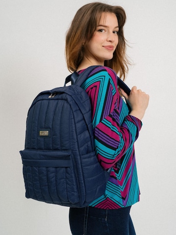 Budmil Backpack 'ALBERTA26' in Blue