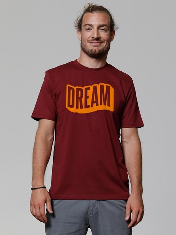 Watapparel T-Shirt 'Dream' in Rot: Vorderseite