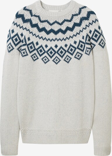 Megztinis iš TOM TAILOR, spalva – kremo / tamsiai mėlyna jūros spalva, Prekių apžvalga