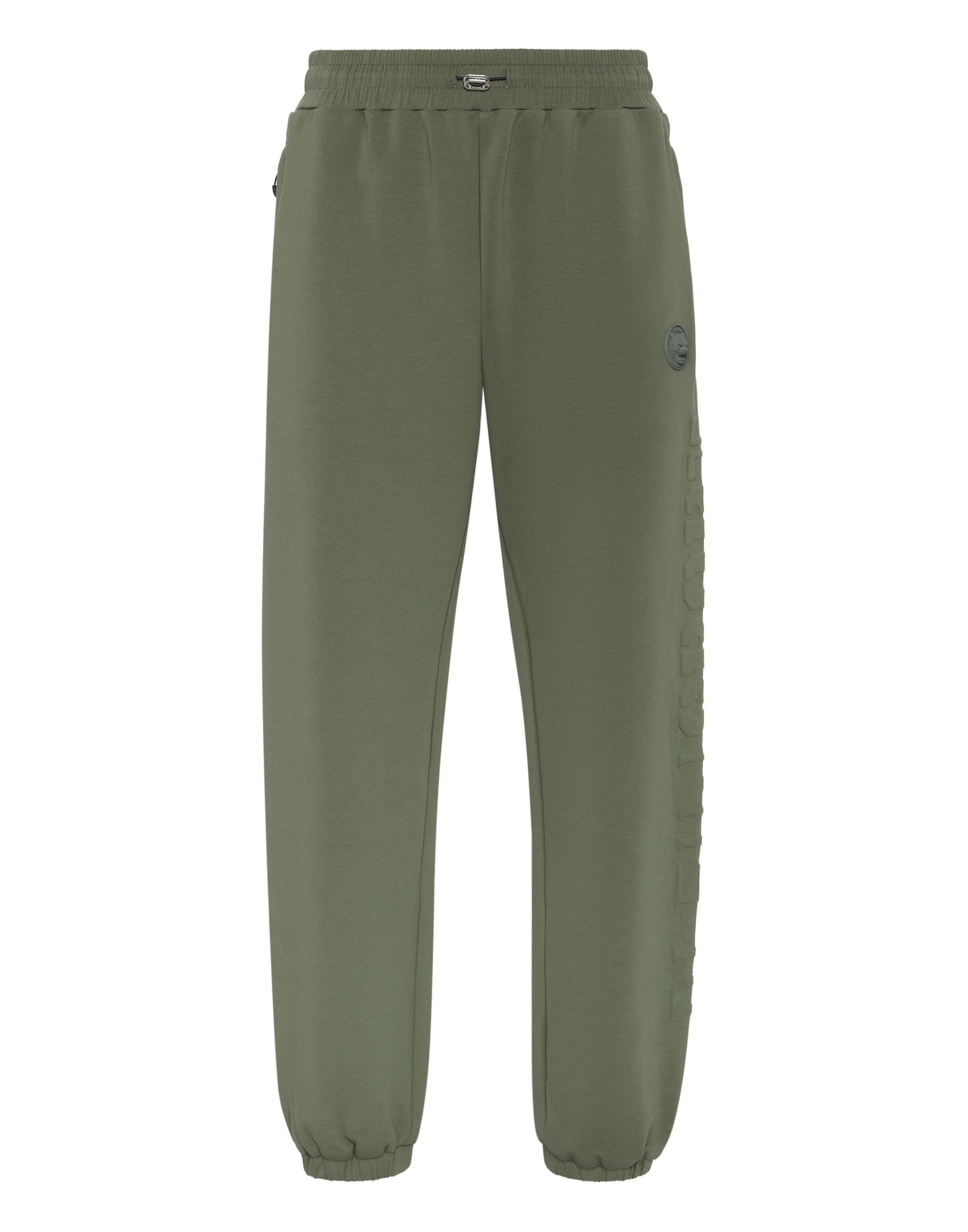 Pantaloni di Plein Sport in verde: frontale