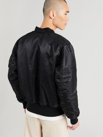ALPHA INDUSTRIES Prehodna jakna 'MA-1' | črna barva
