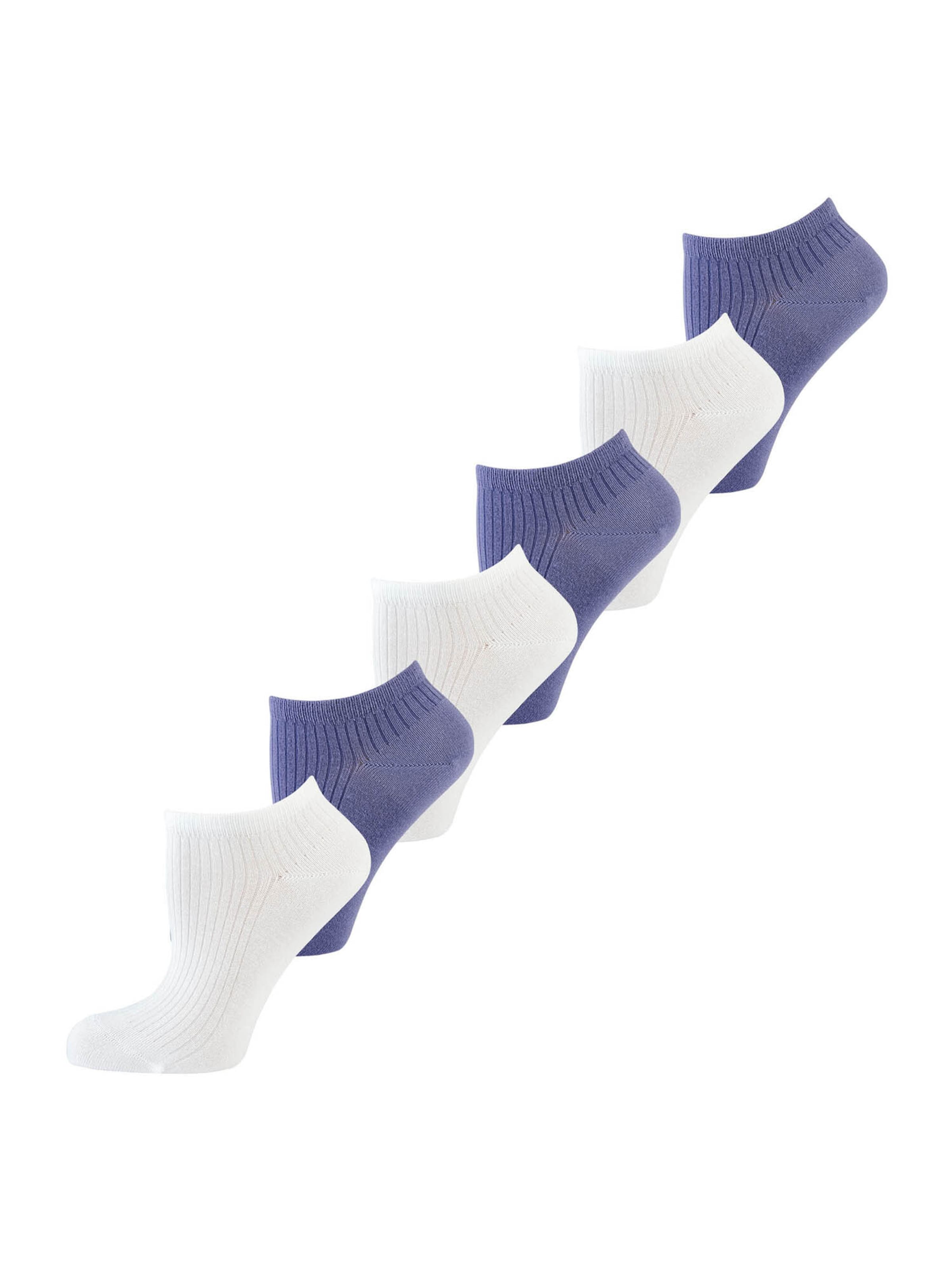 Nur Die Sneakersocken ' Modal Socken Sneaker Füßlinge kurz ' in Lila: Vorderseite