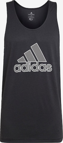 ADIDAS SPORTSWEAR Funkčné tričko 'Muscle' - Sivá: predná strana