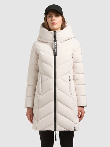 khujo Winter coat 'Darka 4' in White: front