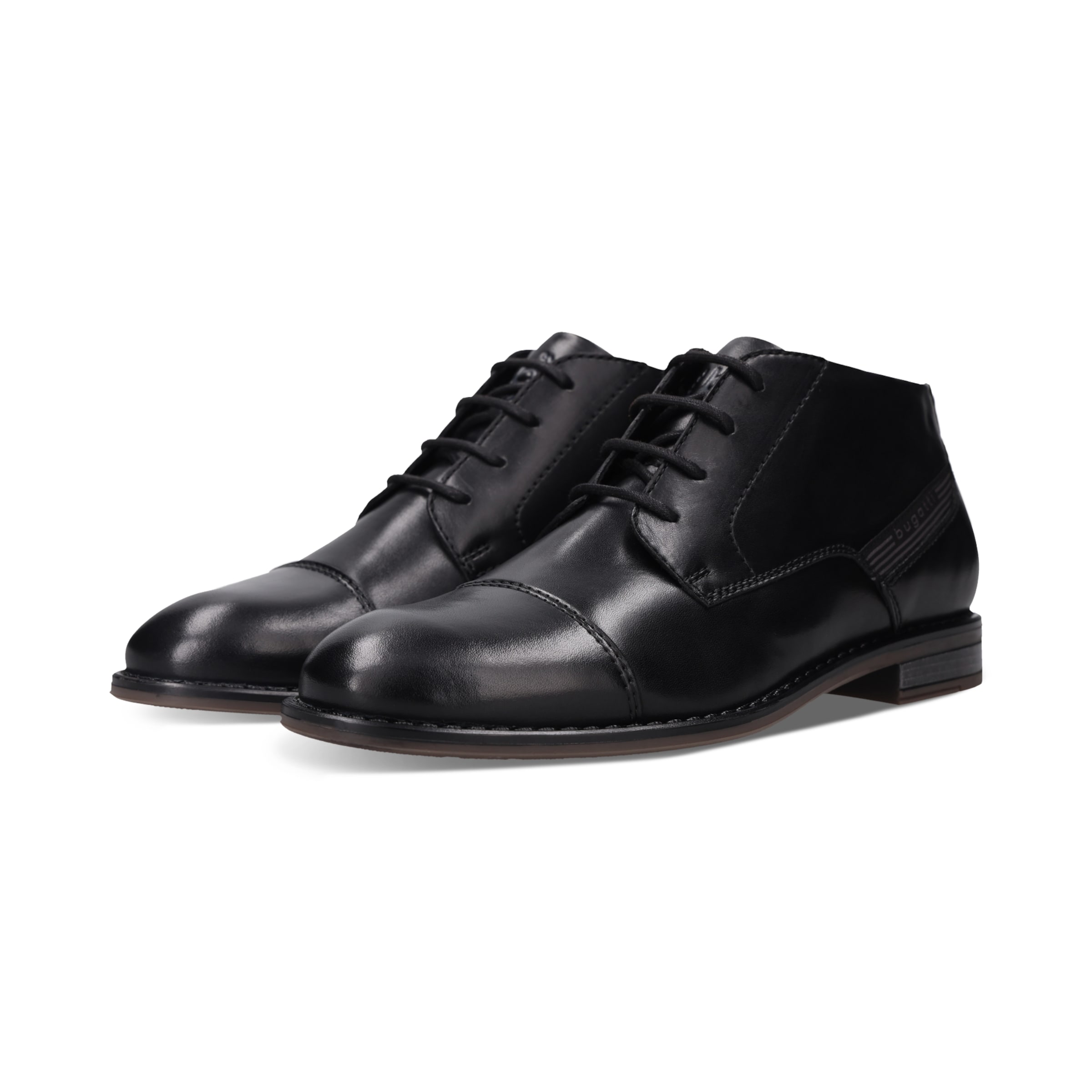 bugatti Lace-up boots in Black