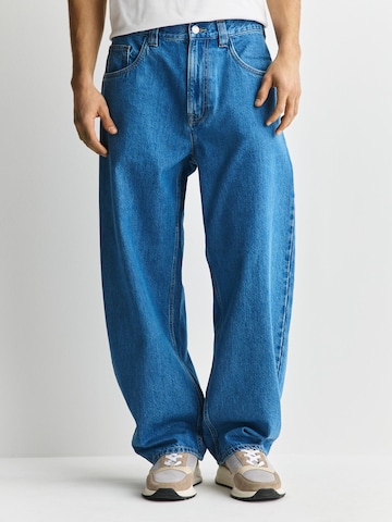 Next Baggy Jeans in Blau: Vorderseite