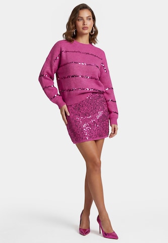 Pull-over 'Festive' faina en rose