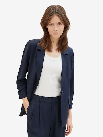 Blazer TOM TAILOR DENIM en bleu