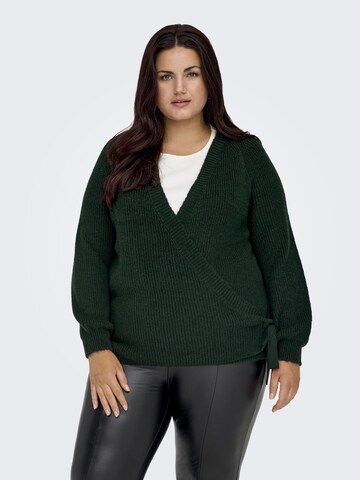 ONLY Carmakoma Pullover i blå: forside