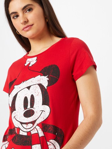 ONLY Shirt 'Disney Christmas ' in Rot