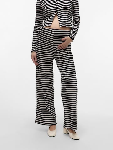 Wide Leg Pantalon MAMALICIOUS en noir