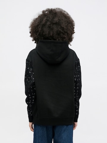 Sweat-shirt Karl Lagerfeld en noir : derrière