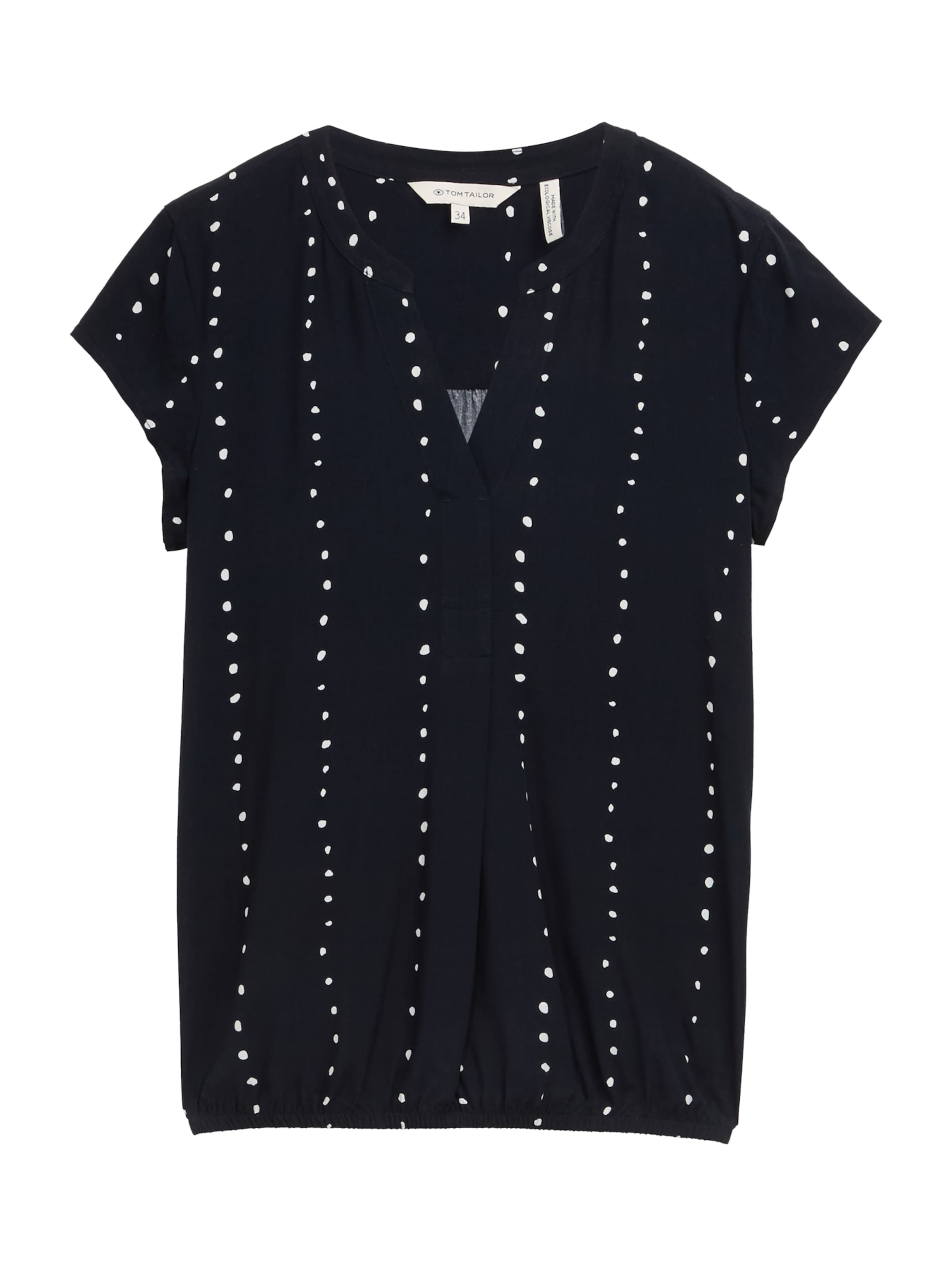 TOM TAILOR Blouse in Blue: front