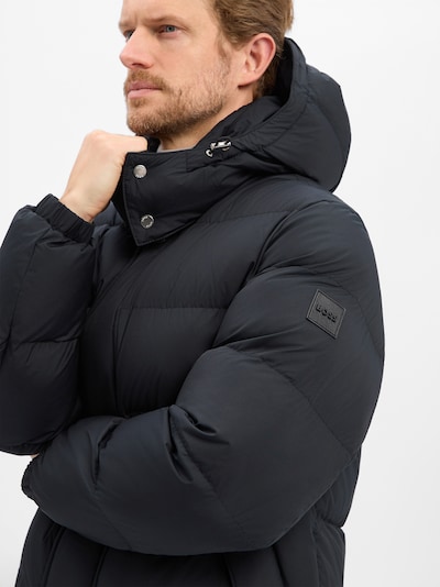 BOSS Winterjacke 'Corbinian' in schwarz, Produktansicht