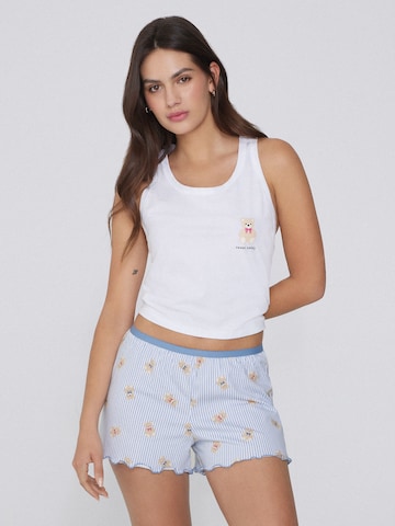 Tezenis Pajama Pants in Blue