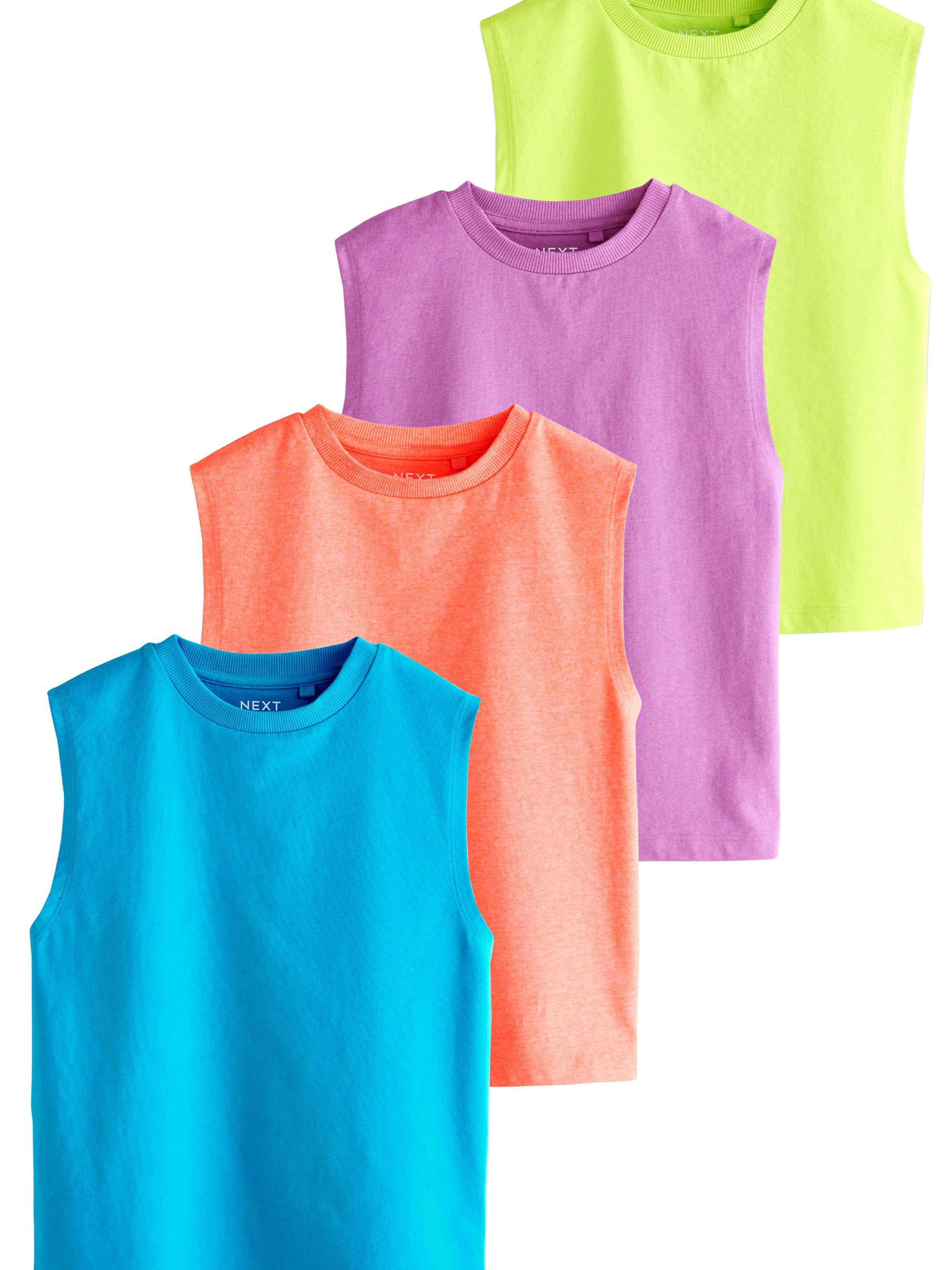 Next T-shirt i blandade färger: framsida