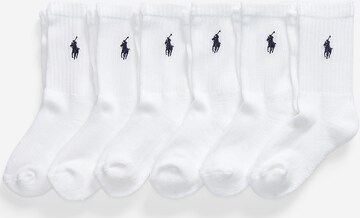 Polo Ralph Lauren Sokid, värv valge: eest vaates