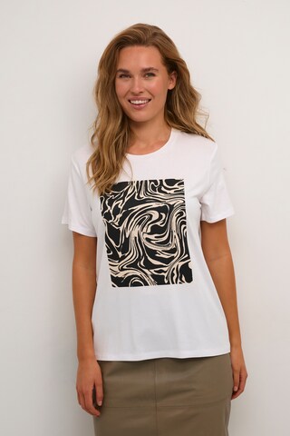 Kaffe - Camiseta 'Elin' en blanco: frente