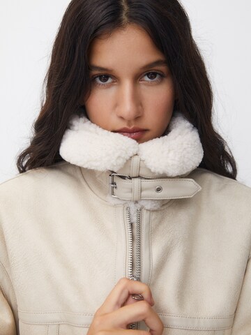 Pull&Bear Winterjas in Beige