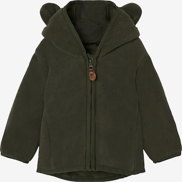 Veste en polaire 'Muni' NAME IT en vert : devant