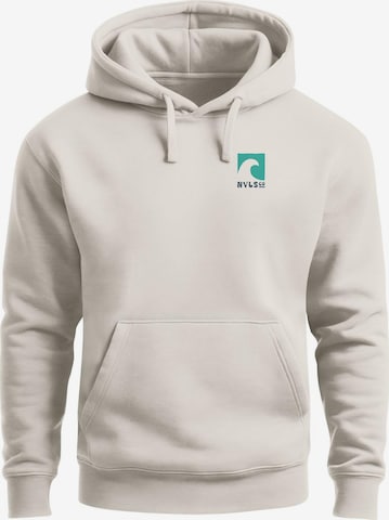 Neverless Sweatshirt 'California Surf' in Beige: Vorderseite