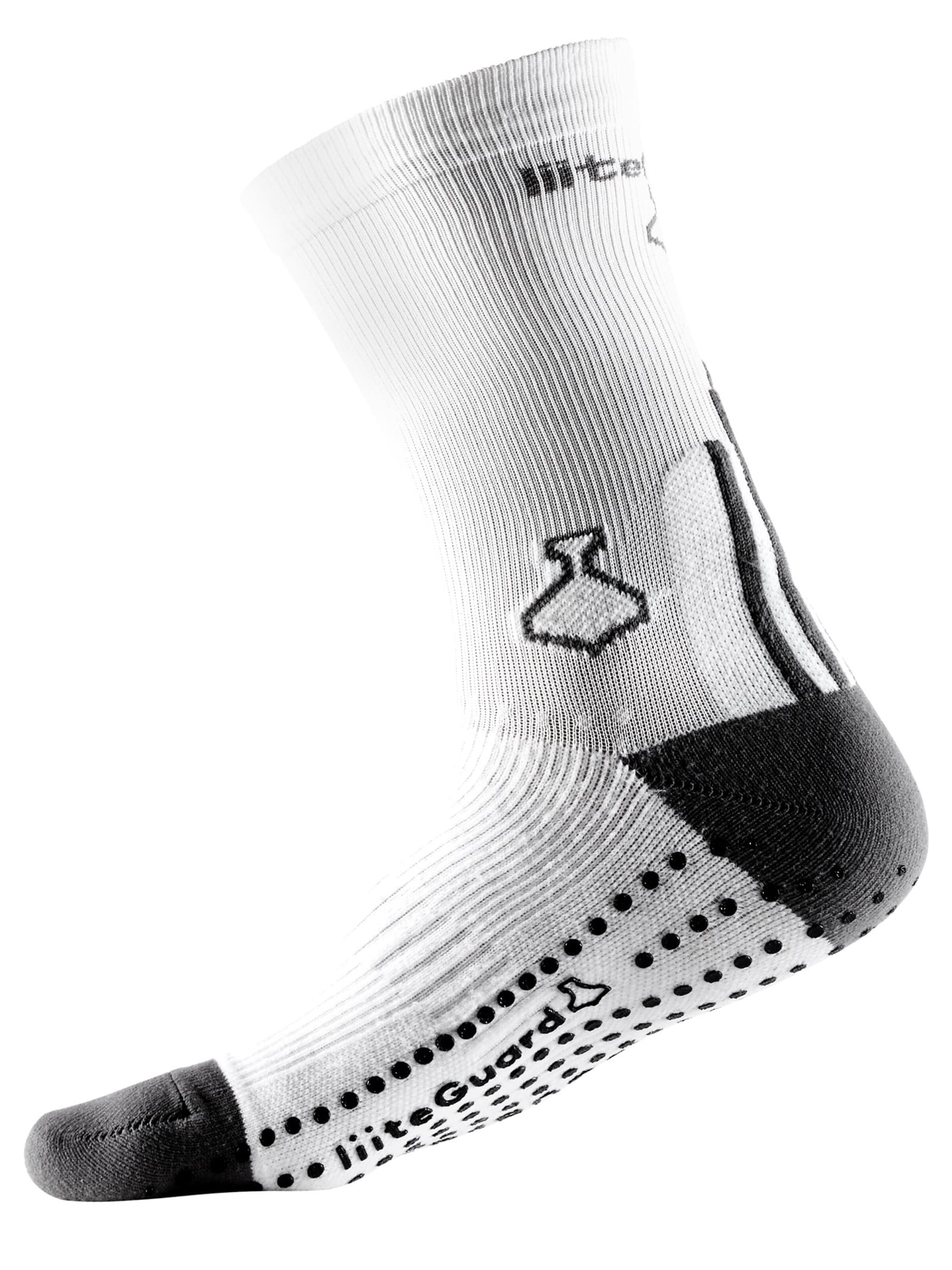 Chaussettes de sport 'Pro-Tech' liiteGuard en blanc : devant