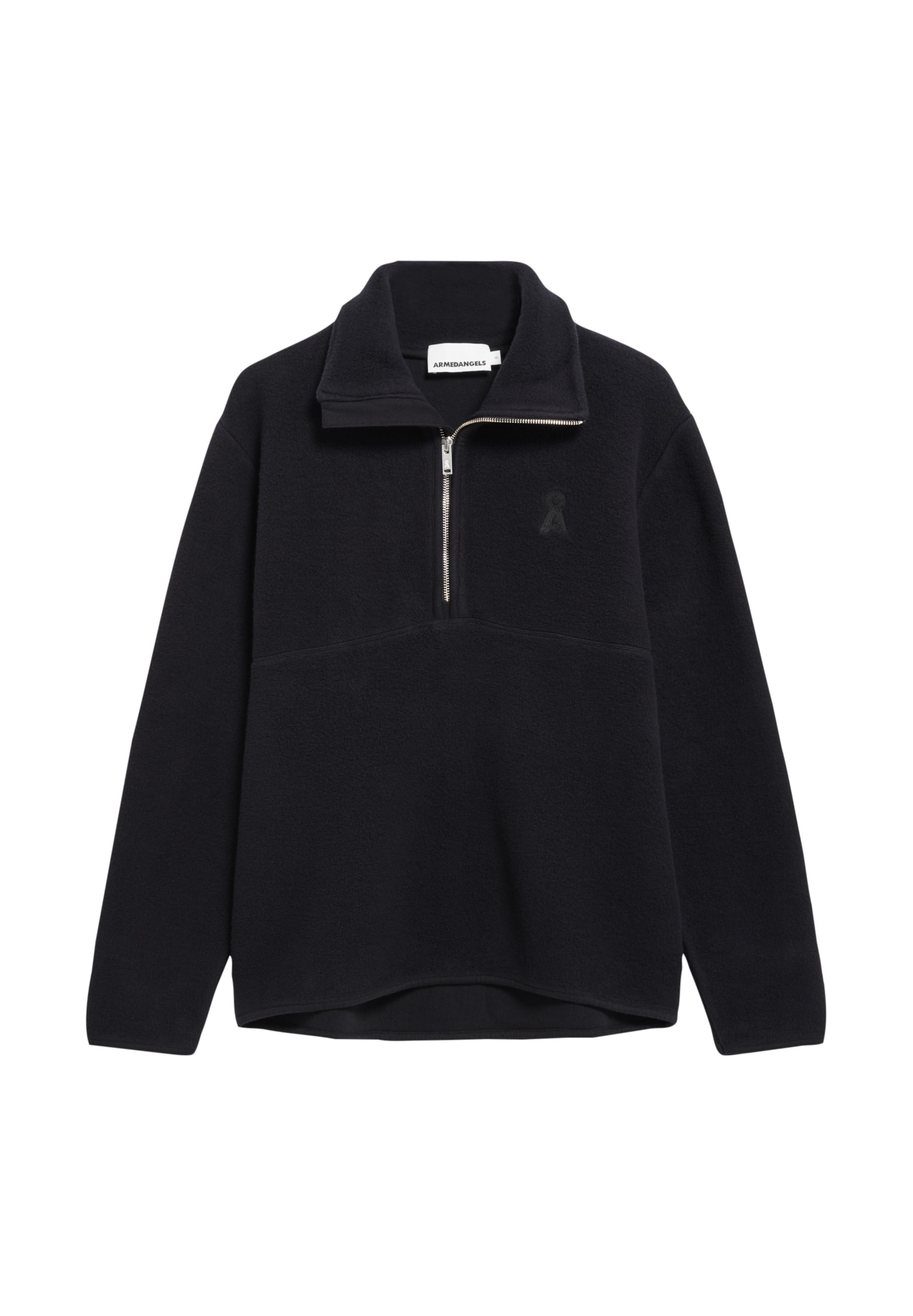 Sweat-shirt 'HAARLEENAA ' ARMEDANGELS en noir : devant