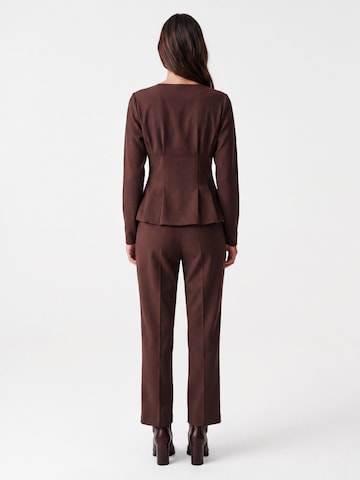 Honnête Atelier Blouse 'Giverva' in Bruin