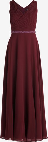 Vera Mont Evening Dress in Red: front